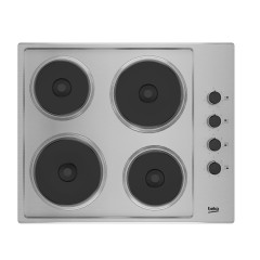 Beko HIGE64100X Εμαγιέ Εστία Αυτόνομη Inox 58x51εκ. Ασημί